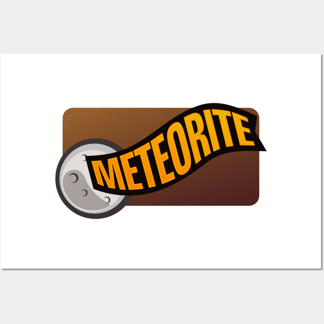 Meteorite Chocolate Bars Wall Art by MBK